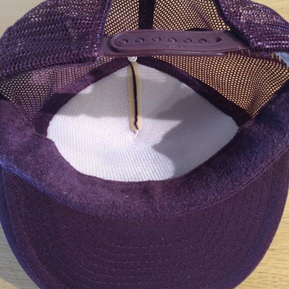 Deadstock Vintage Hocking College Rope Snap Back Trucker Hat - Picture 7 of 9